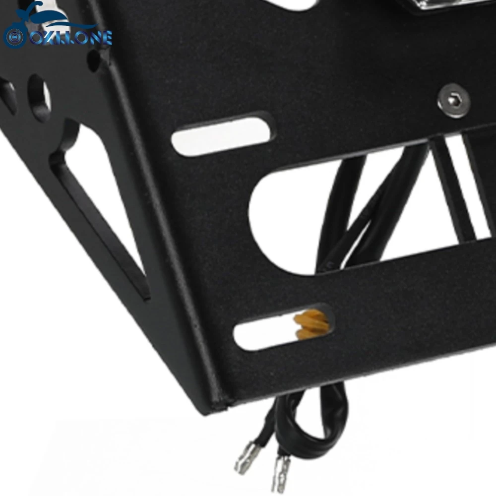 

For Indian FTR1200 FTR 1200 2019 2020 2021 2022 2023 2024 Motorcycle License Plate Holder Bracket Tail Tidy Fender Eliminator