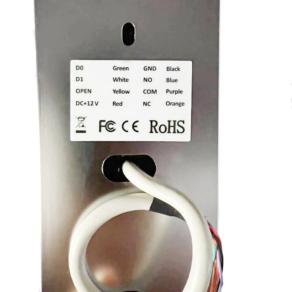 Wifi Tuya App Backlight Touch 125Khz Rfid Card Access Control Toetsenbord Deurslot Wg Input Output IP68 Watreproof