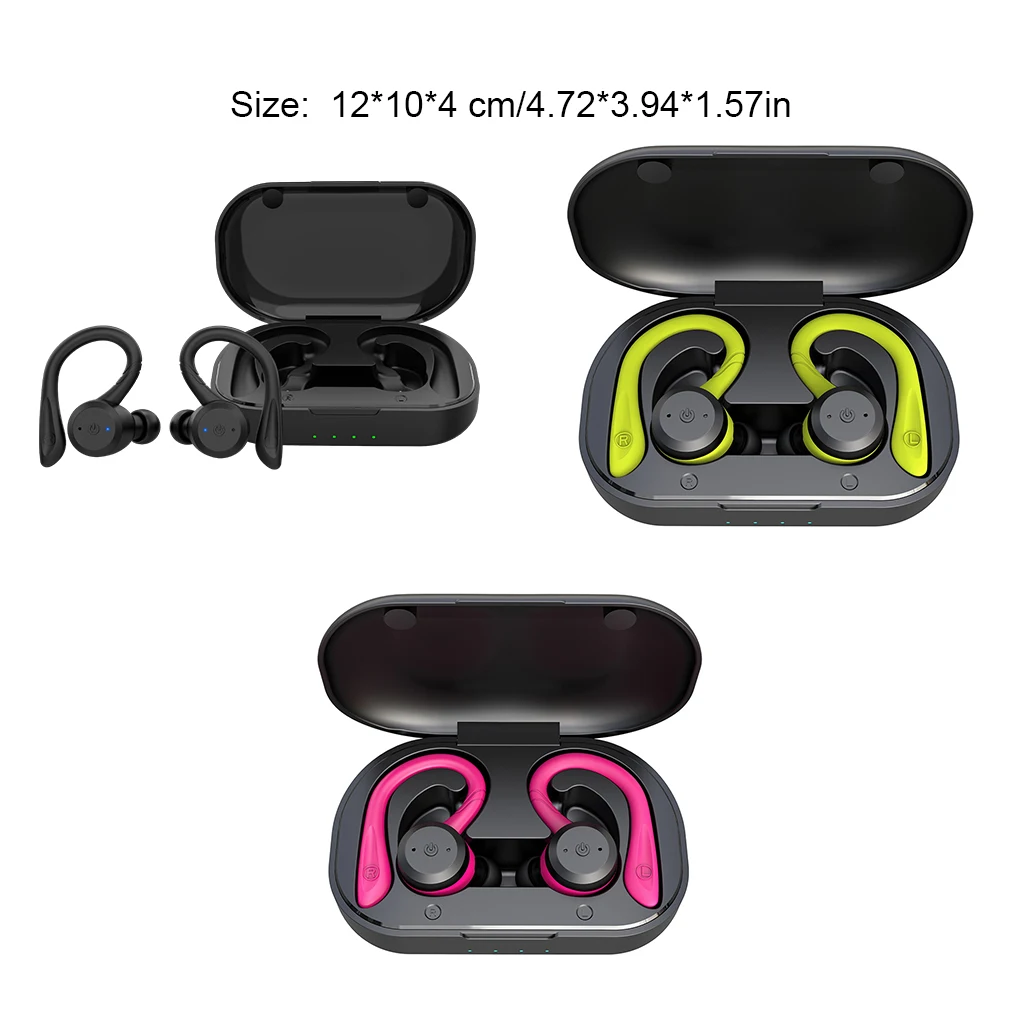 Abs confortável sem fio bluetooth fones de ouvido longa vida útil da bateria portátil prático presentes fone de ouvido rosa