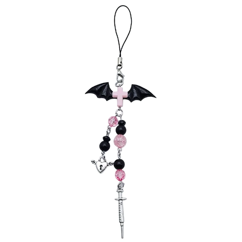 Goth Y2K Kawaii Phone Charm Pendant Keychain