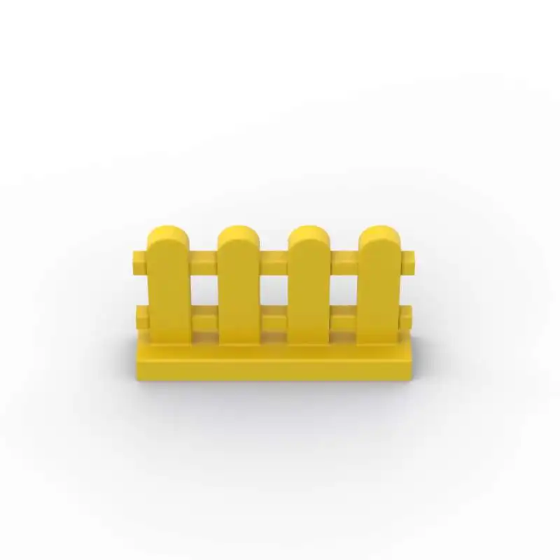 MOC 10PCS 33303 1x4x2 Fence Paled Building Blocks Kit Picket Splicing Compatible Particle Kid Idea Toys Children Birthday Gifts