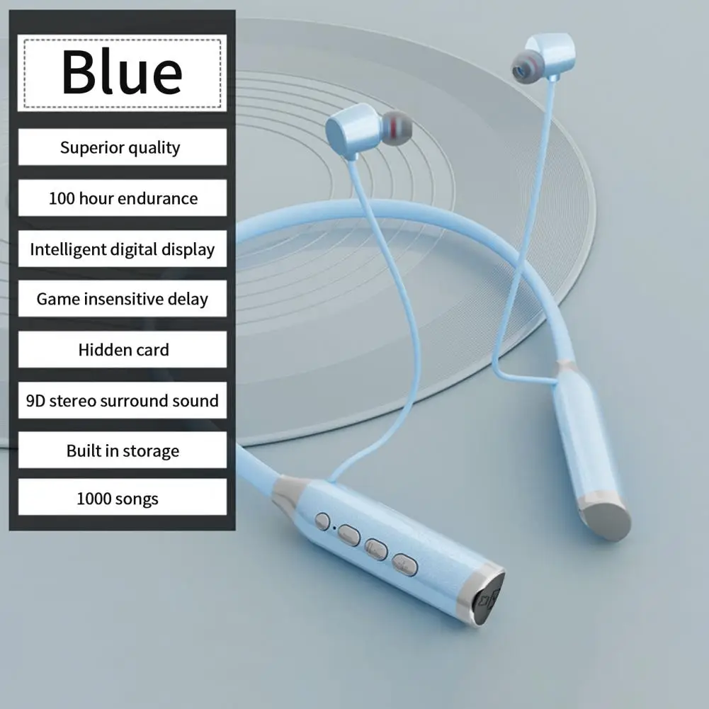 

Headphone 1 Set Handsfree Stereo Surround 800mAh Lower Power Consumption Wireless Earphone for Home