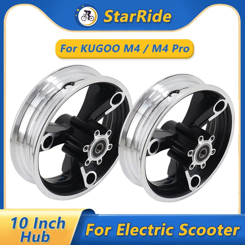 

10 Inch Electric Scooter Split Wheel Hub for KUGOO M4/M4 Pro 80/65-6 255x80 10X2 10X2.125 10X2.25 10X2.5 10X3.0 Tire Parts