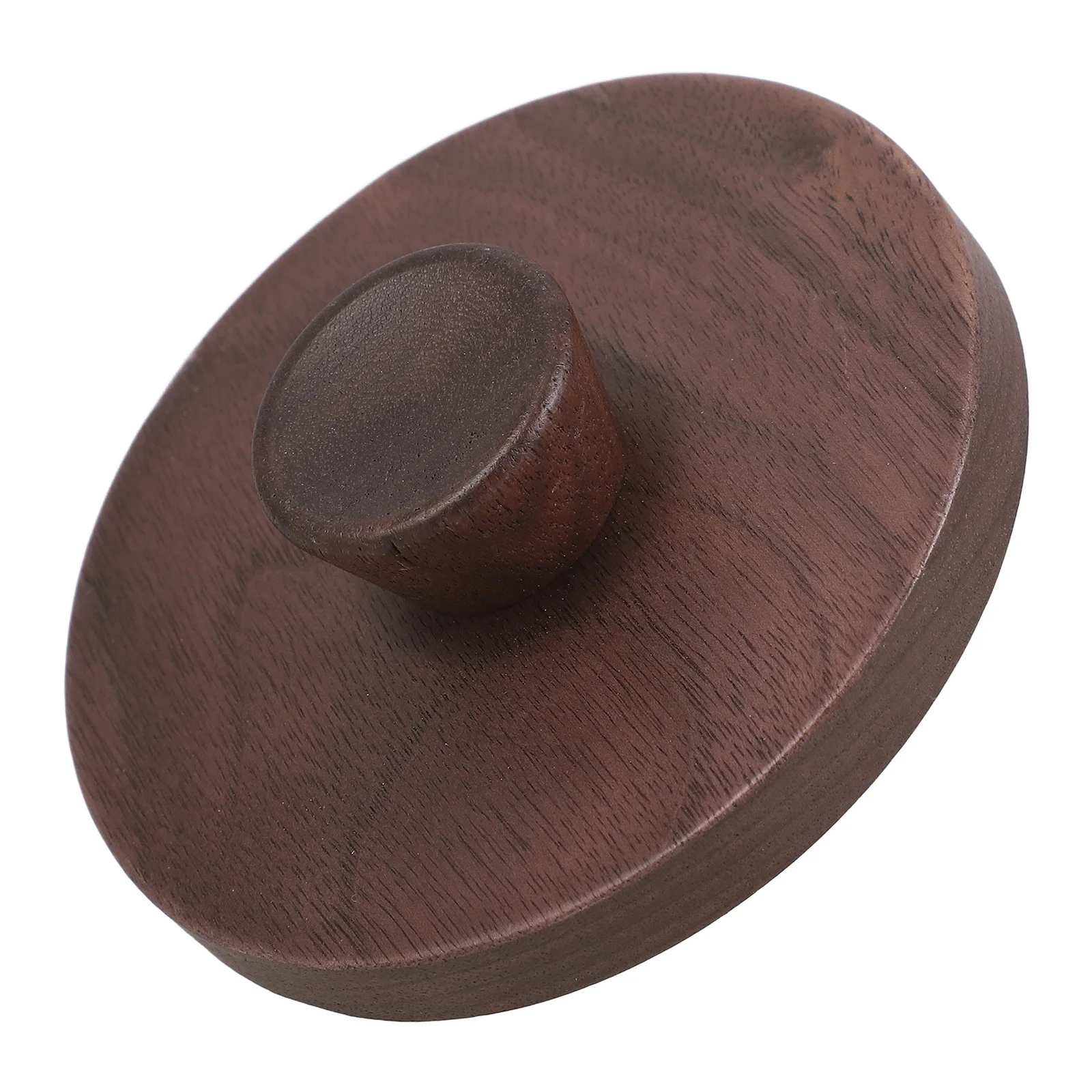 

Walnut Wood Cup Lid Round Sealing Cover For Coffee Tea Mug Stainless Steel Wooden Replacement Lid Kitchen Storage Accessory