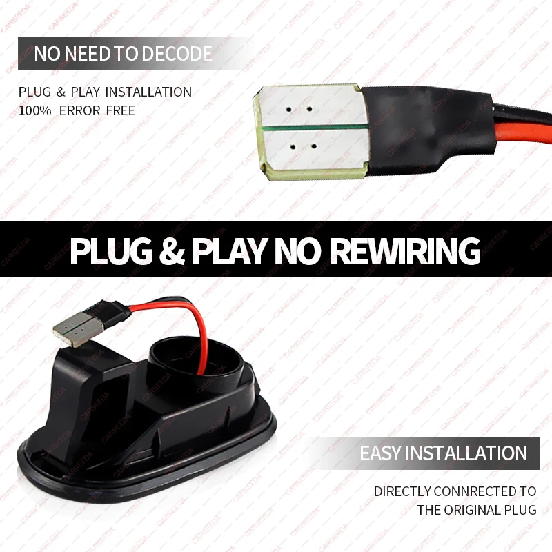 LED ديناميكية الجانب ماركر بدوره أضواء الإشارة لميتسوبيشي لانسر باجيرو ميراج جالانت ليجنوم سبورت II 2G L200 تريتون 8351A041 #3