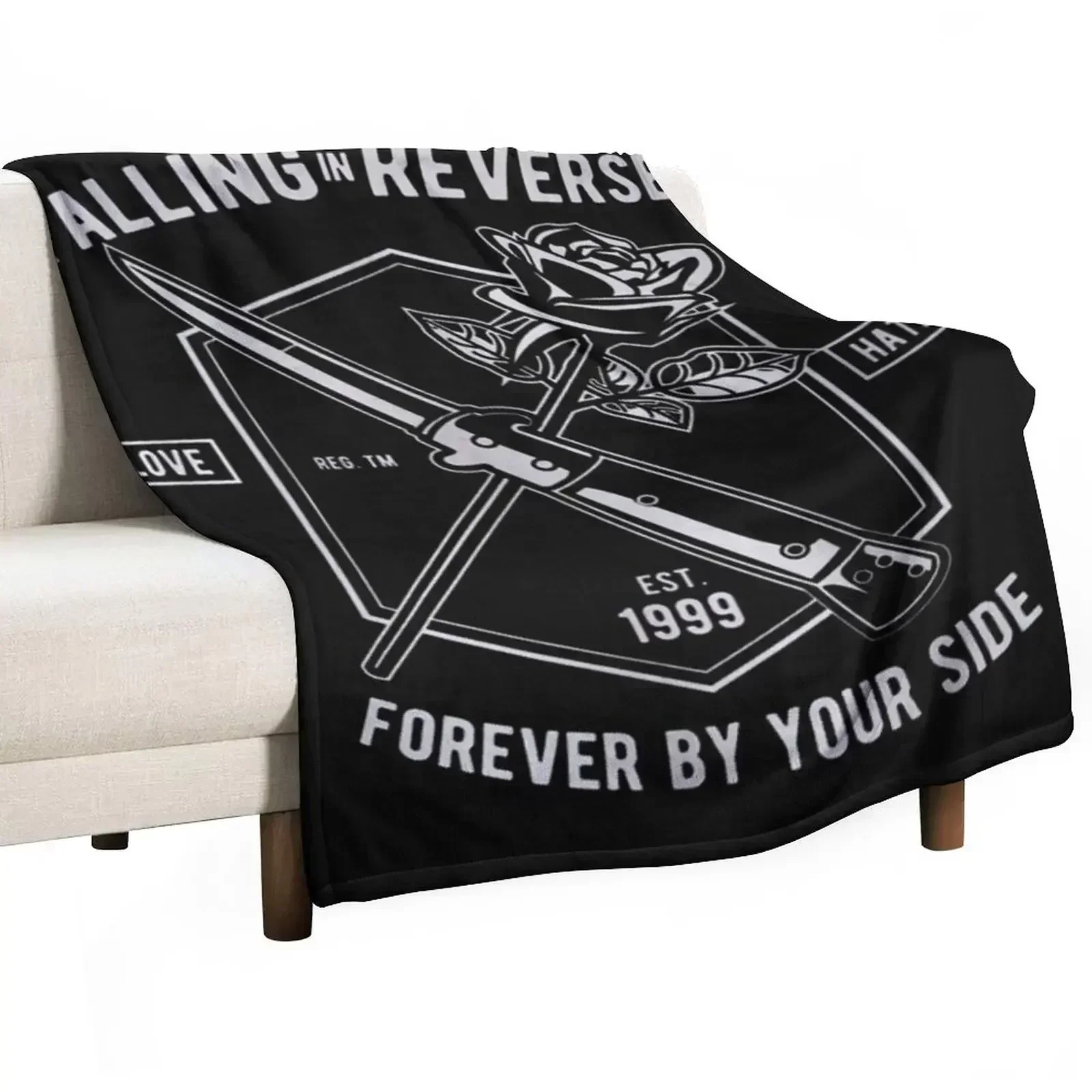 Falling In Reverse Throw Blanket Blankets For Bed Flannel Fabric Tourist Decorative Sofas Blankets