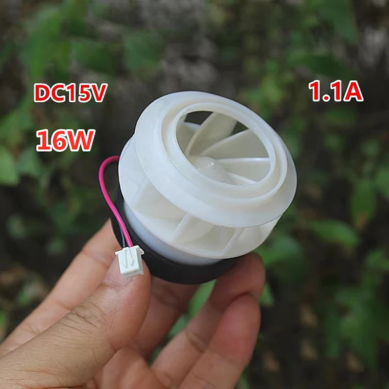 

Brushless Motor DC 12V 15V 1.1A Turbine Fan Built-in Drive Sweeper Brushless Motor High-speed Dust Suction Fan