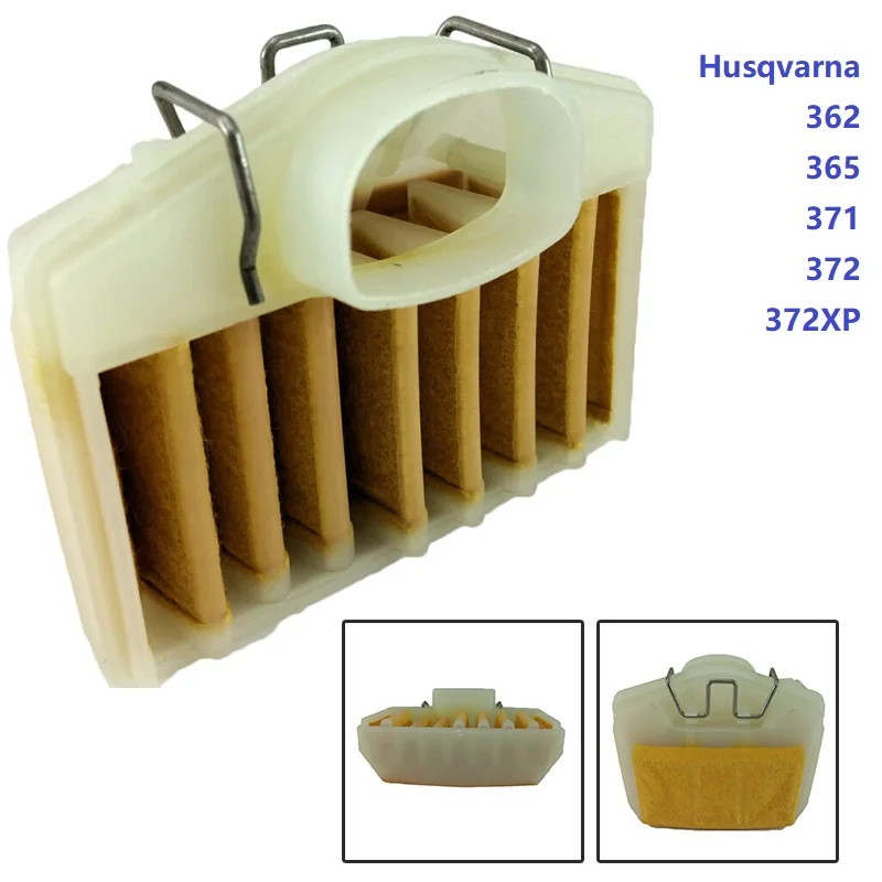 Air Filter Element & Spring Kit Fit For HUSQVARNA 365 362 371 372 372XP Chainsaw Replacement Part 503814502, 503 73 54 01