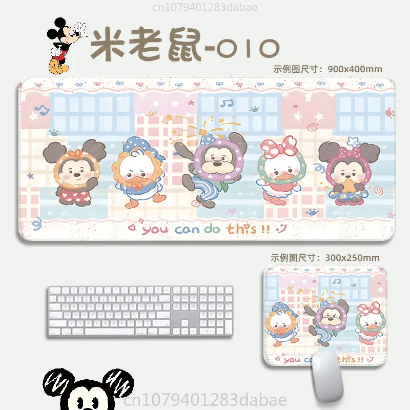 الكرتون بو الجلود ماوس حصيرة مقاوم للماء ديزني ميكي ميني كبير مكتب الكمبيوتر لوحة المفاتيح حصيرة طالب الكتابة حصيرة مفرش المائدة #4