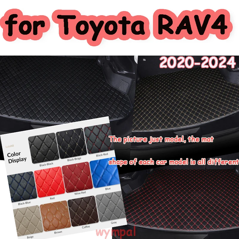 

Коврик в багажник автомобиля для Toyota RAV4 2020 2021 2022 2023 2024, коврики для багажника, автомобильные аксессуары