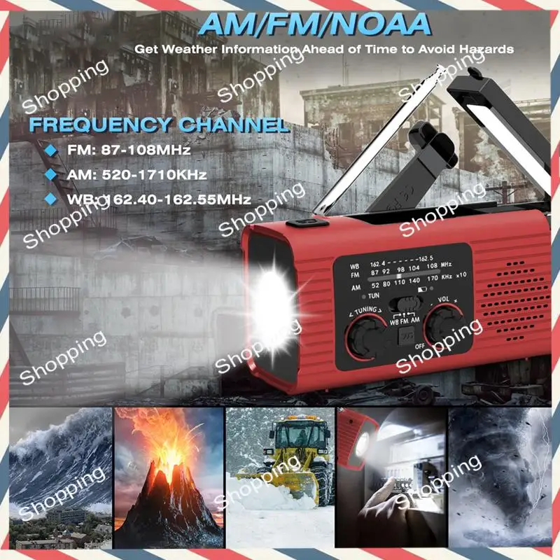 m20k-disaster-prevention-emergency-radio-with-am-fm-band-hand-crank-solar-charging-multi-function-lighting-radio-green