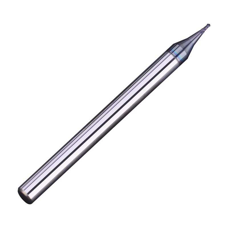 60 Grad Wolfram stahl Mikro Schaft fräser mit kleinem Durchmesser 2 Doppelflöten-Kugel fräser Hartmetall-Aluminium-Stahl-CNC-Bearbeitungs werkzeuge