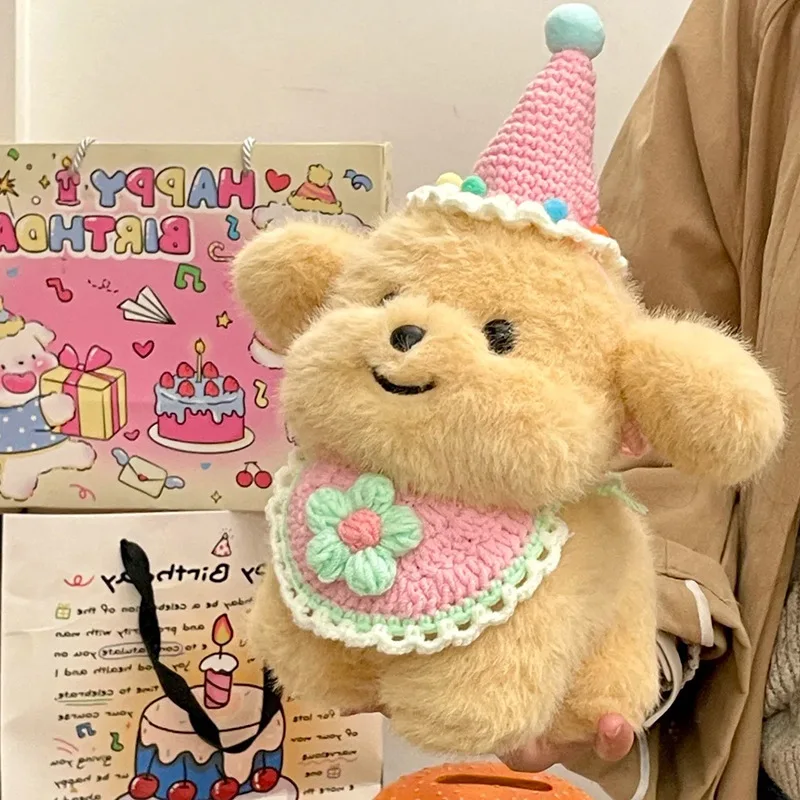 

Golden Retriever Puppy Healing Series Dress Doll Sleeping Pillow Bed Plush Toy Birthday Gift