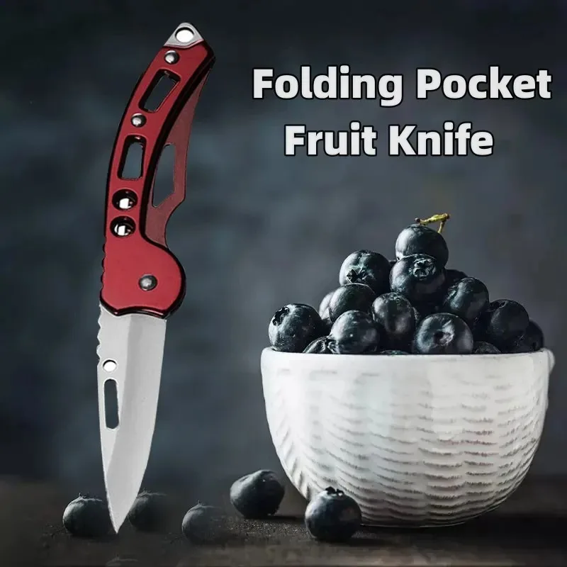 Kitchen Knife Stainless Steel Folding Fruit Knife for Vegetable Fruit Peeling Knives Pocket Knife Cutting Kitchen Accessories image 2