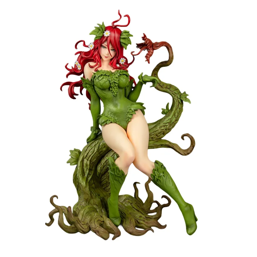 18CM-23CM Poison Ivy girl Figure PVC Anime Model Doll Collection Model Toys Christmas Birthday Gifts