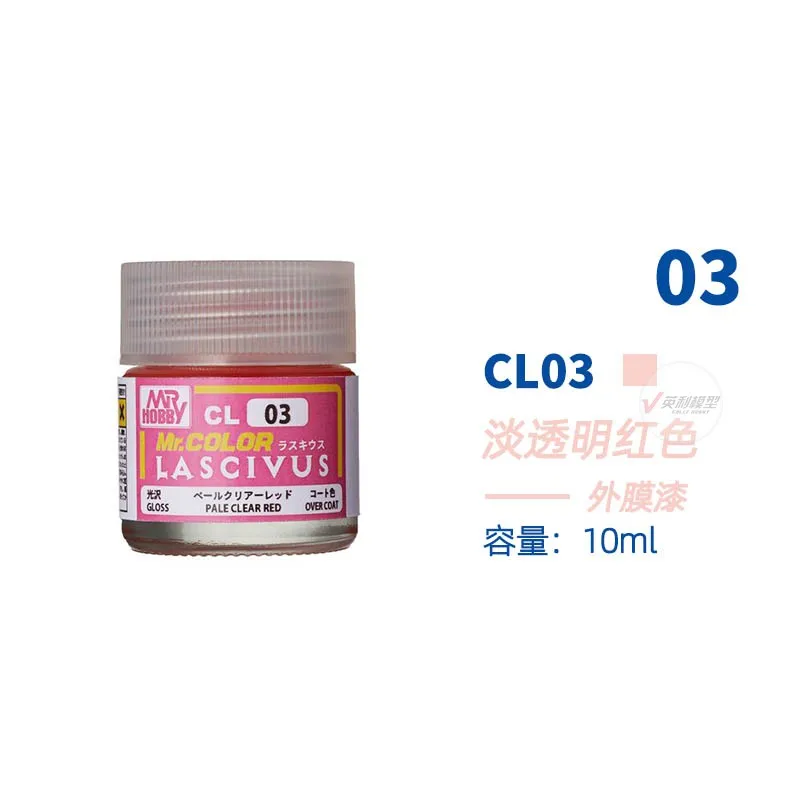 Mr Hobby CL01~09 Model paint Suitable for characters, dolls, skin color Beautiful girl skin 10ml/18ml 11