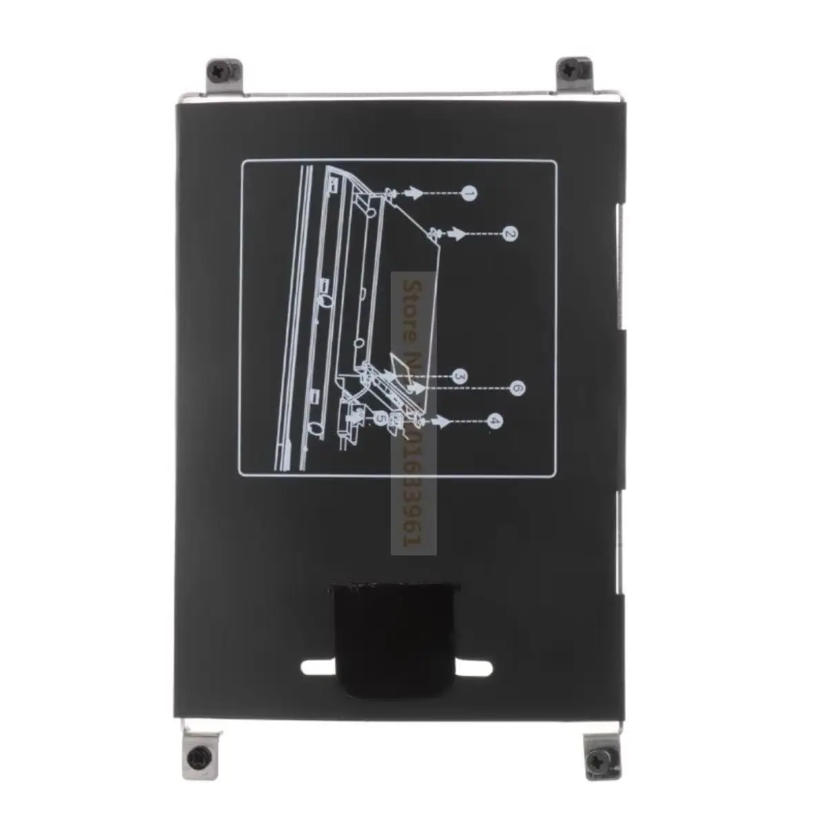 

Replacement 2.5 HDD SSD SATA Hard Drive Caddy Frame Tray Bracket Adapter for HP Probook 650 G1 640 G1 655 G1 645 G1 Only