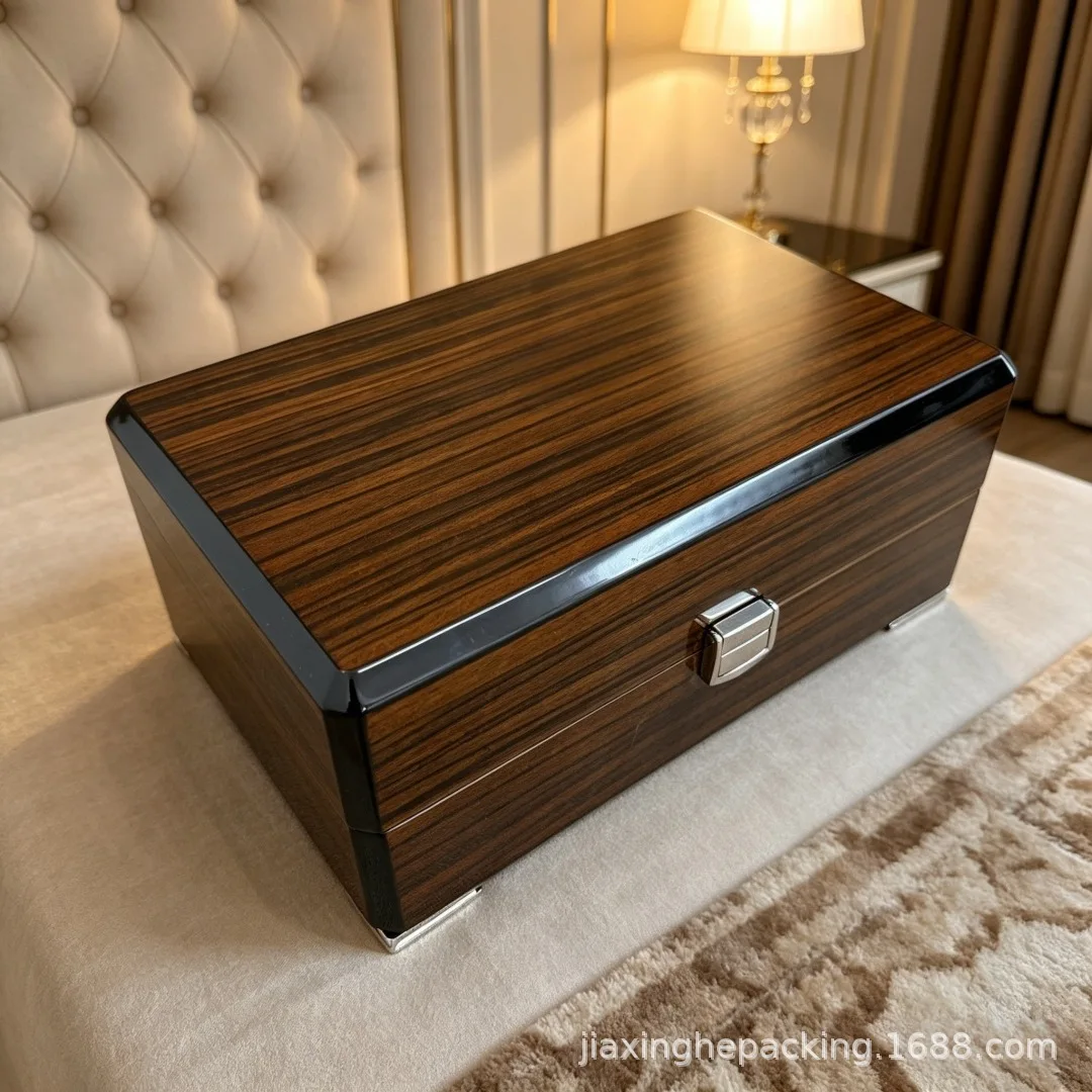 Specially for Spot Travel Display Watch Box Solid Wood Collection Watch Box Portable Leather Watch Bag Scratch-Proof Dust Box