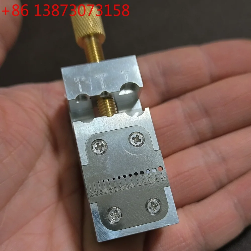 

Зажим для трубок из алюминиевого сплава, ручной тисок, инструмент для затягивания цанг, инструмент для ремонта часов, держатель для головки часов