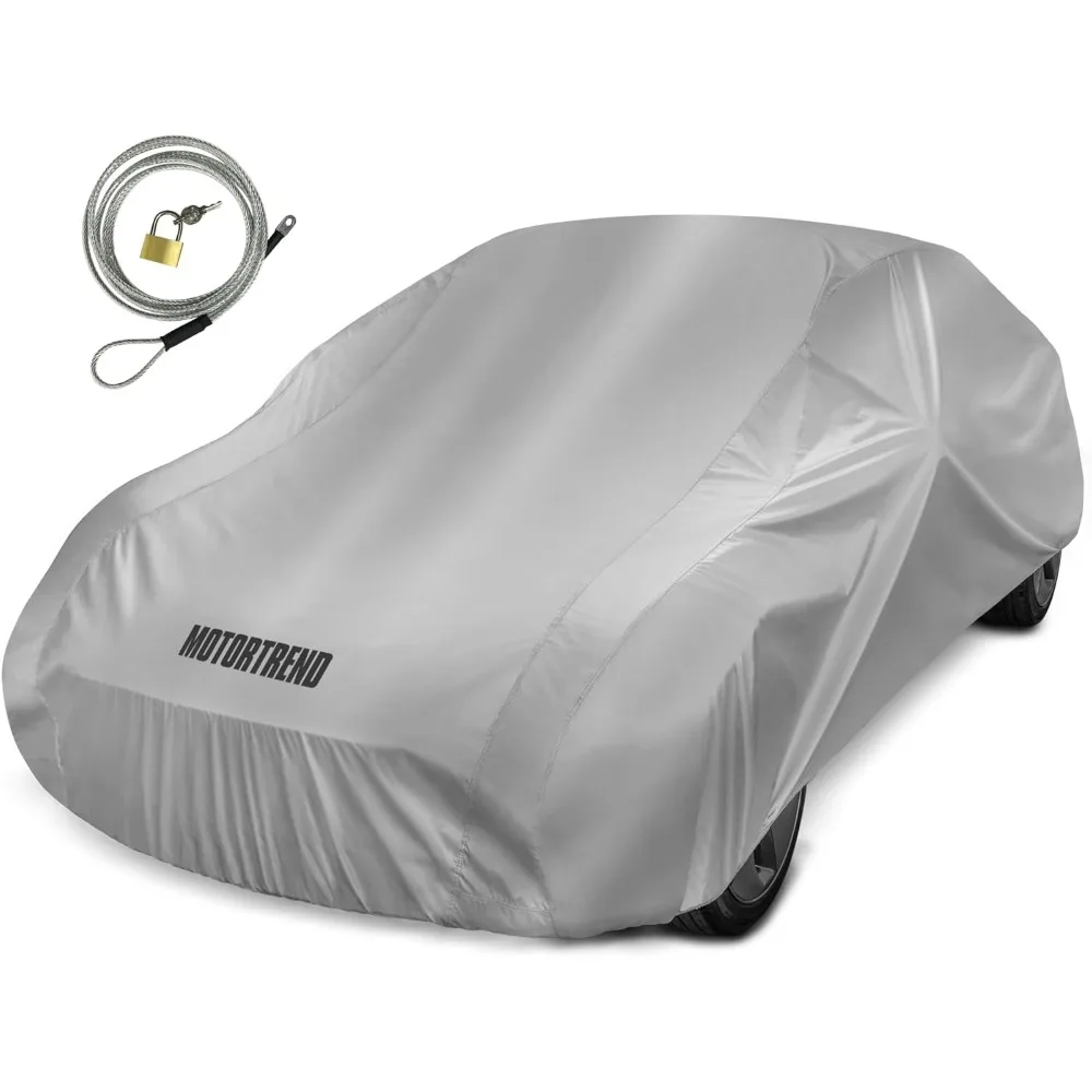 

FlexCover Car Cover, Waterproof All-Weather SUV Truck Car Covers for Snow Ice Rain Sun UV Dust Hail Protection, Indoor/Outdoor