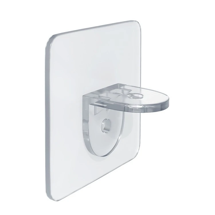 4/10pcs Wardrobe Divider Brackets Non-Marking Sticky Kitchen Cabinet Divider Brackets Anti-Side Slip Layer Support Brackets