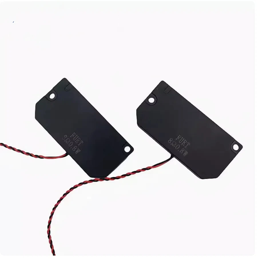 설치 구멍이 있는 2PCS GHXAMP 1813 사운드 챔버 사각형 8ohm 0.8W 39MM * 19MM * H5.5mm 음성 방송 스피커 3919