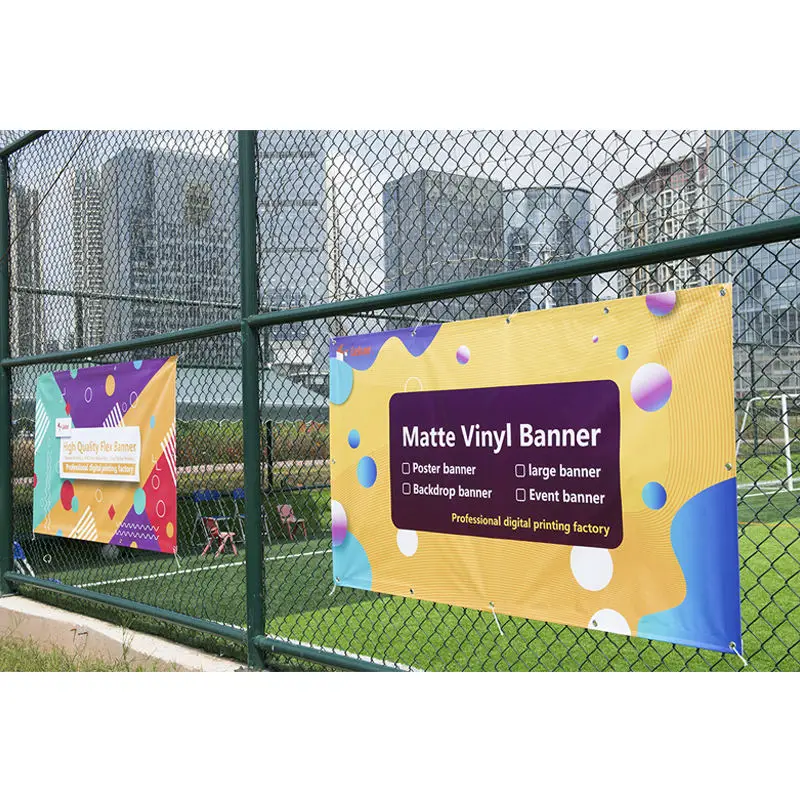 

2024 New Custom Any Logo Printing PVC Vinyl Outdoor Promotional Printed Business Event Banner for Advertising Decoration