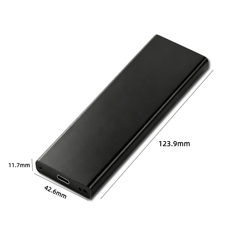 USB 3.2 Gen2 10Gb Typ-C SSD-Gehäuse für MacBook 2013-2017 A1466/A1465/A1398/A1425 12+16Pin SSD Aluminium Tragbares SSD-Gehäuse – Detail 8