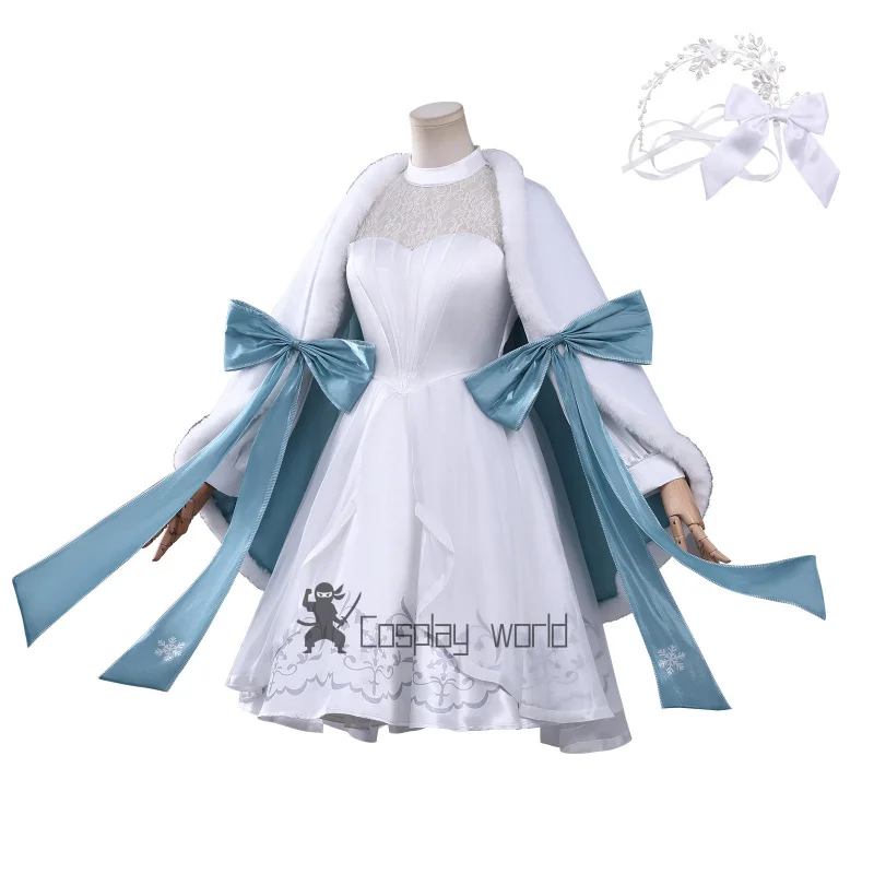 Disfraz de Jardinera del Juego Identity Ⅴ, Disfraz de Emma Woods, Vestido de Invierno para Mujer, Accesorios para Halloween, Carnaval, Fiesta, Nuevo Uniforme