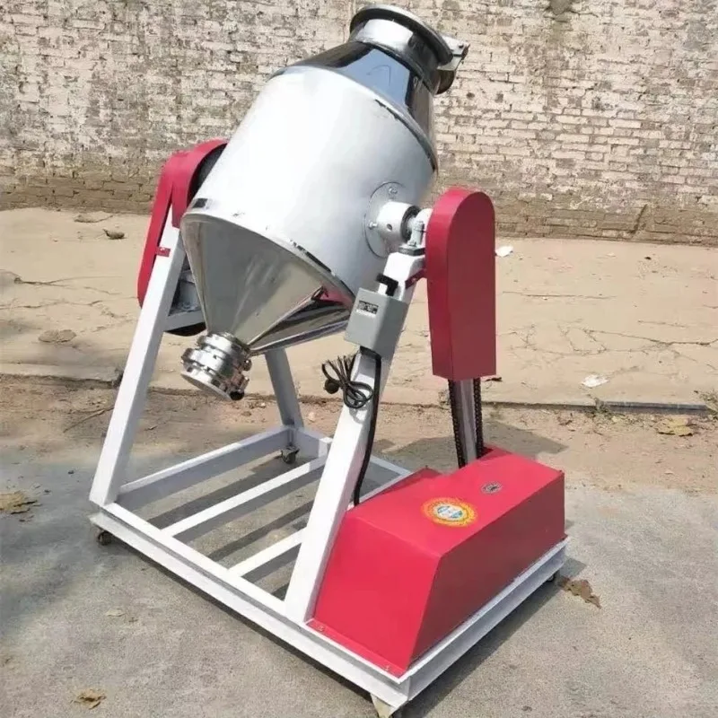 Small Scale Dry Powder Mixer - Stainless Steel Tool for Coffee Chili Barbecue Seasoning