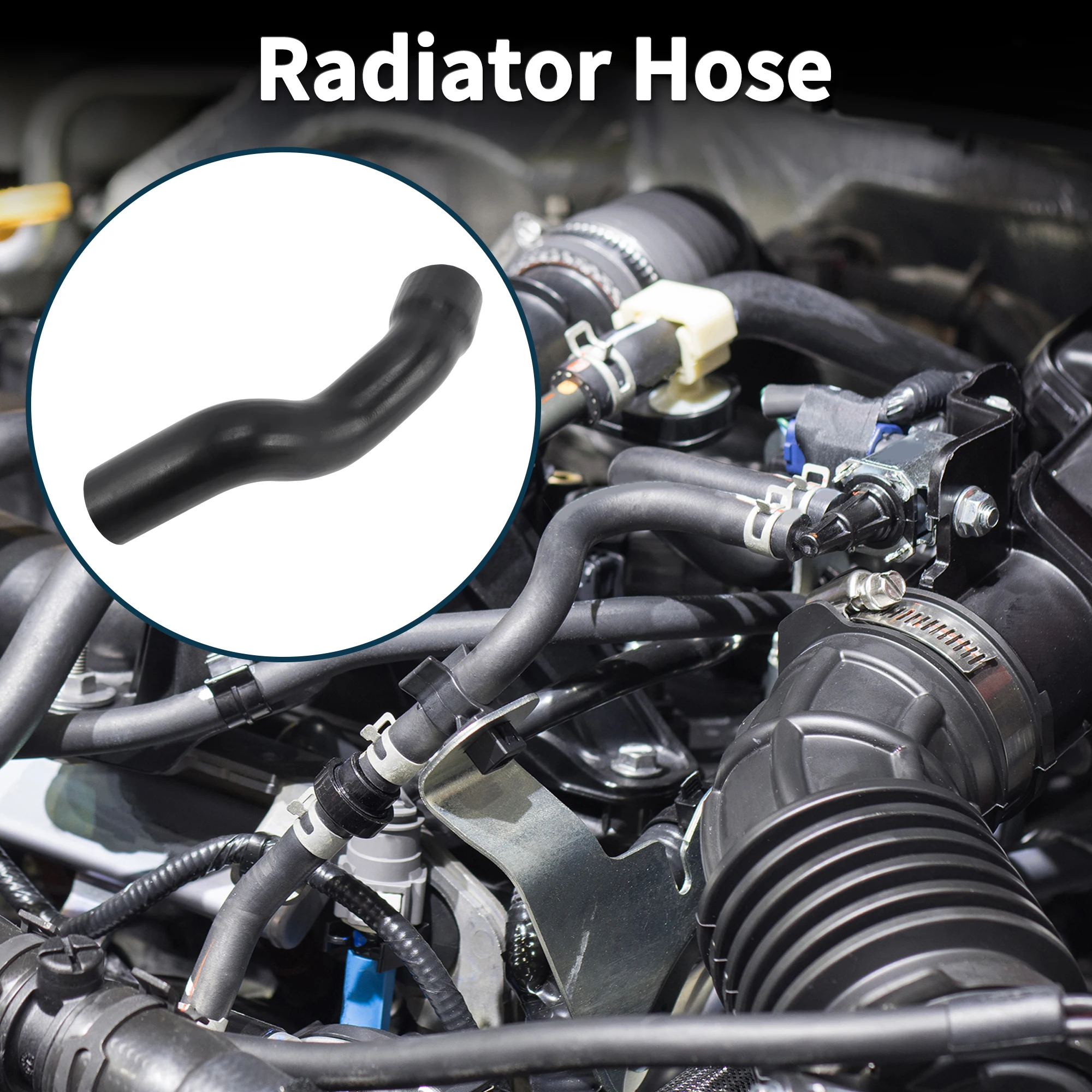 

UXCELL Radiator Hose for Volvo S60 I (384) 2.4 D 2001-2010 No.30680217 Rubber 1 Pc