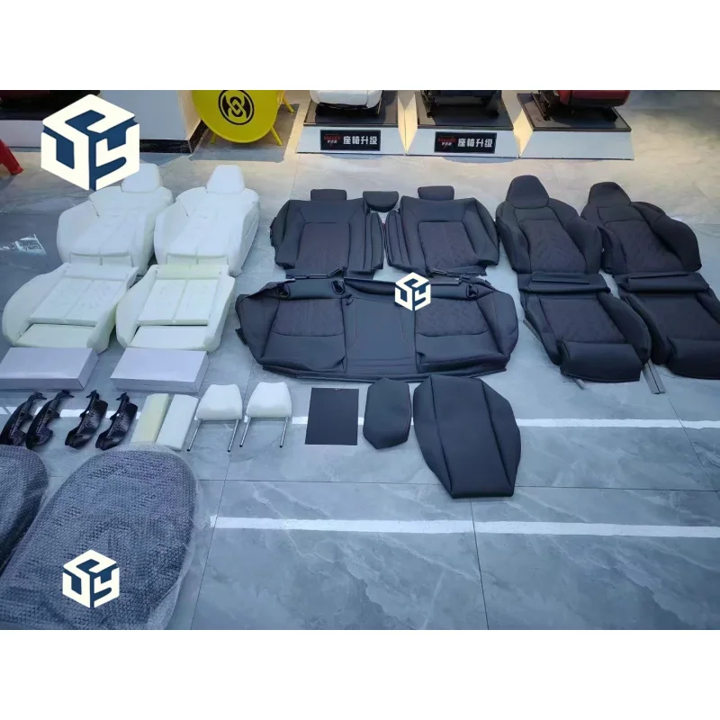 For Audi S7 A4 A6 A3 Q5 Q7 TT A7 Q3 A5 Q4  Custom Made Car Seat Covers 5 Seats Luxury High Quality Nappa Leather Fit