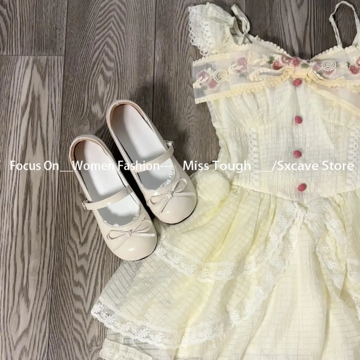 Summer Japanese Kawaii Sleeveless Dress Women Casual Y2k Clothing 2000s American Vintage Lace Mini Dress Outwear Korean Fashion