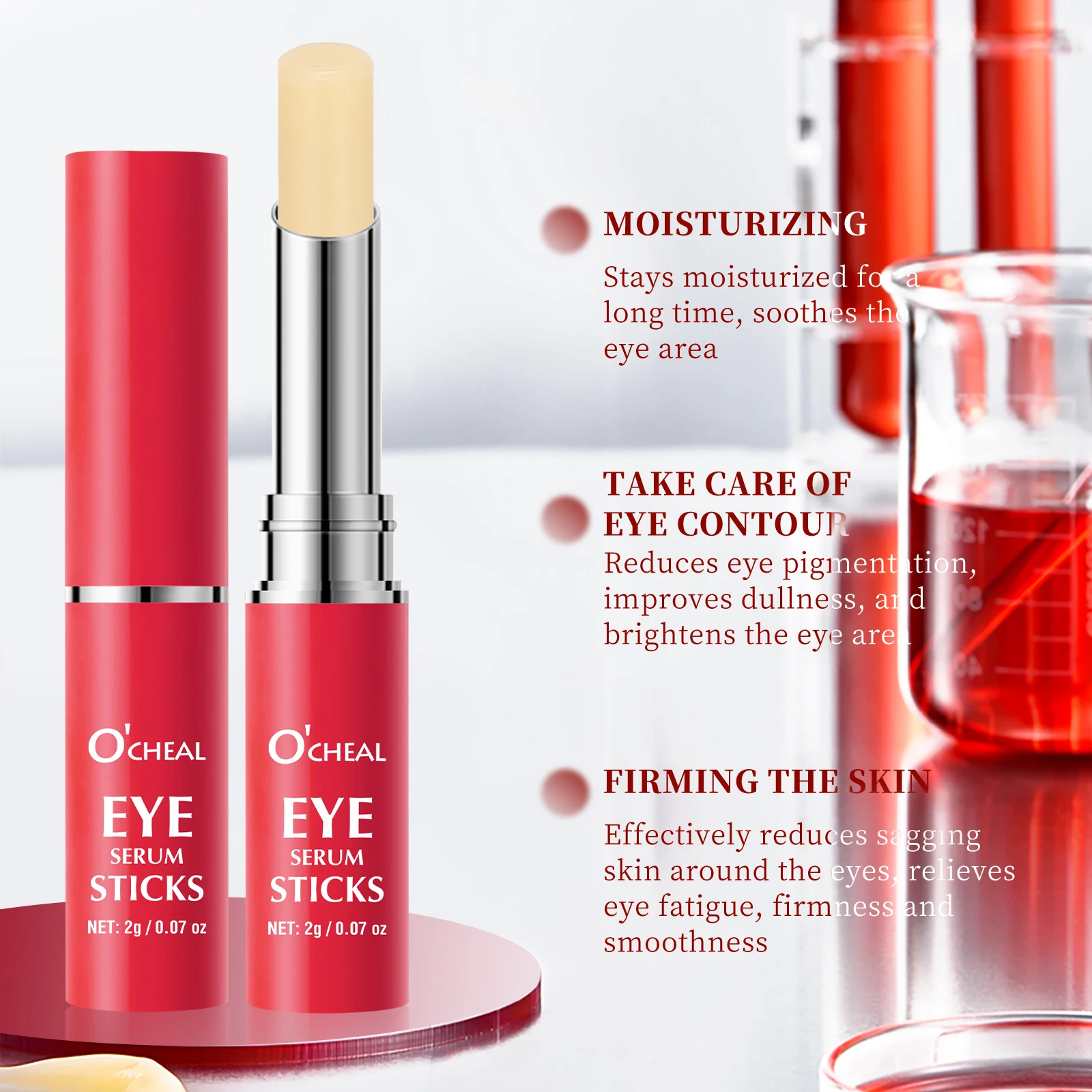 O'CHEA Eye Cream Moisturizing Fades Fine Lines Lifting Firming Repair Eye Serum Stick Brighten Eye Skin Care Gel Balm