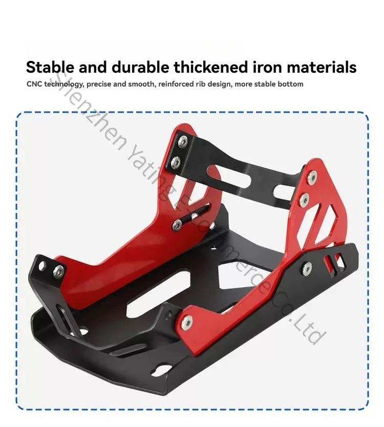 Motorcycle Trailer Frame Front Wheel Fixed Support Frame Limit Tire Clamp Starting and Parking Trolley Parking  Display Stand