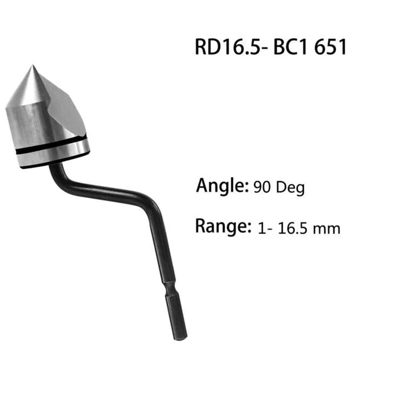 AC88-Countersink Blade,Inner Hole Chamfer Deburring Repairing Blade For Wood/Plastic/Steel, Replacement Countersink Blade