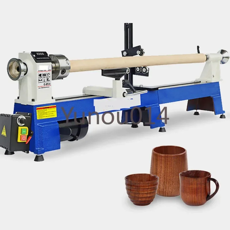 Woodworking Lathe Small Multi-functional Household Lathe Tool, Digital Display,Micro Lathe, Wood Spinning Machine, Bead Machinin