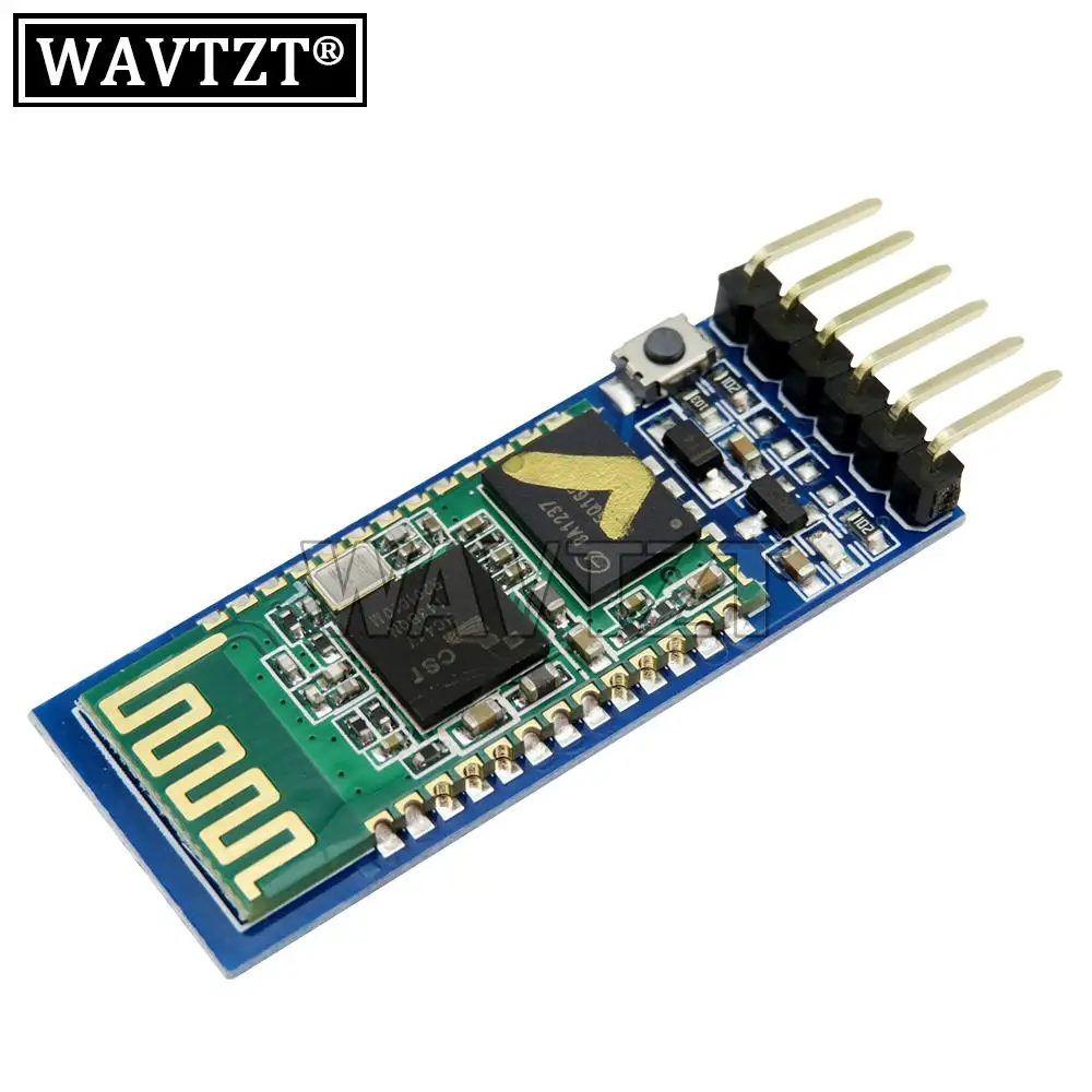 WAVTZT HC-05 HC05 Bluetooth Transceiver Module 2.4G RF Wireless Industrial Bluetooth module RS232 / TTL to UART converter 6PIN