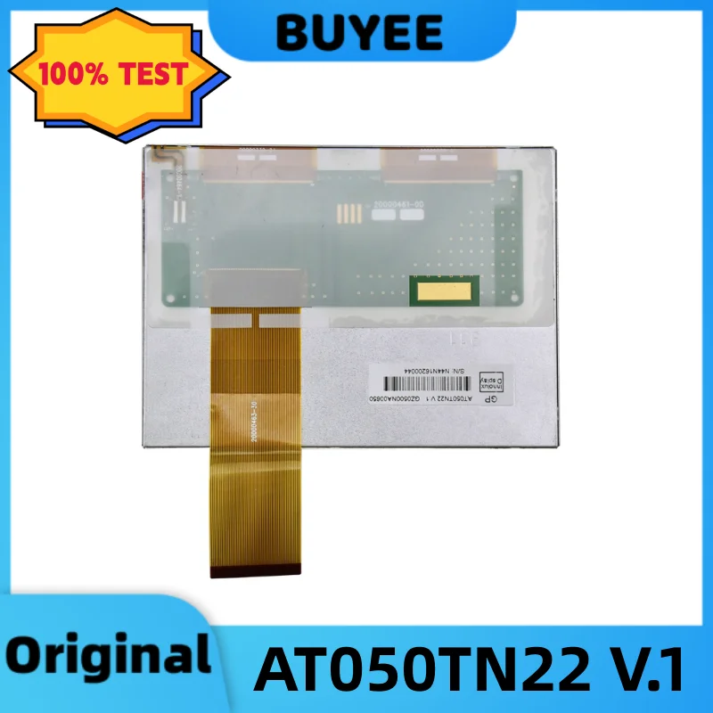 

5 Inch LCD Screen AT050TN22 V.1 AT050TN22 V1 640x480 LCD Display Screen Original LCD Monitor Panel 100% Testing Works Well