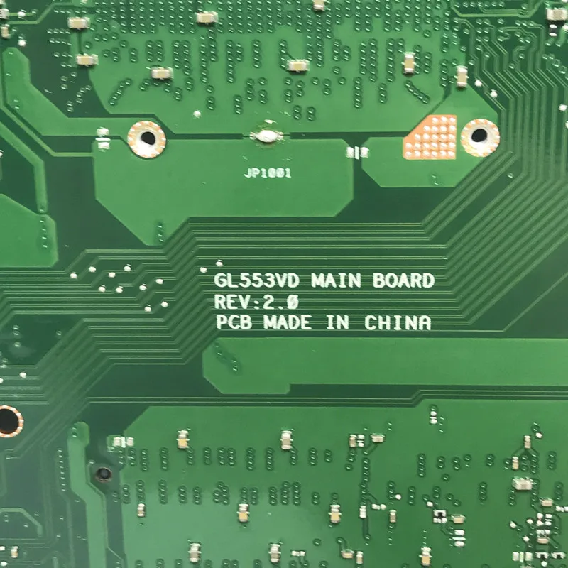 

GL553VD REV.2.0 с материнской платой процессора SR32S I5-7300HQ для ноутбука ASUS, материнская плата для ноутбука, 100% полное тестирование, работает хорошо