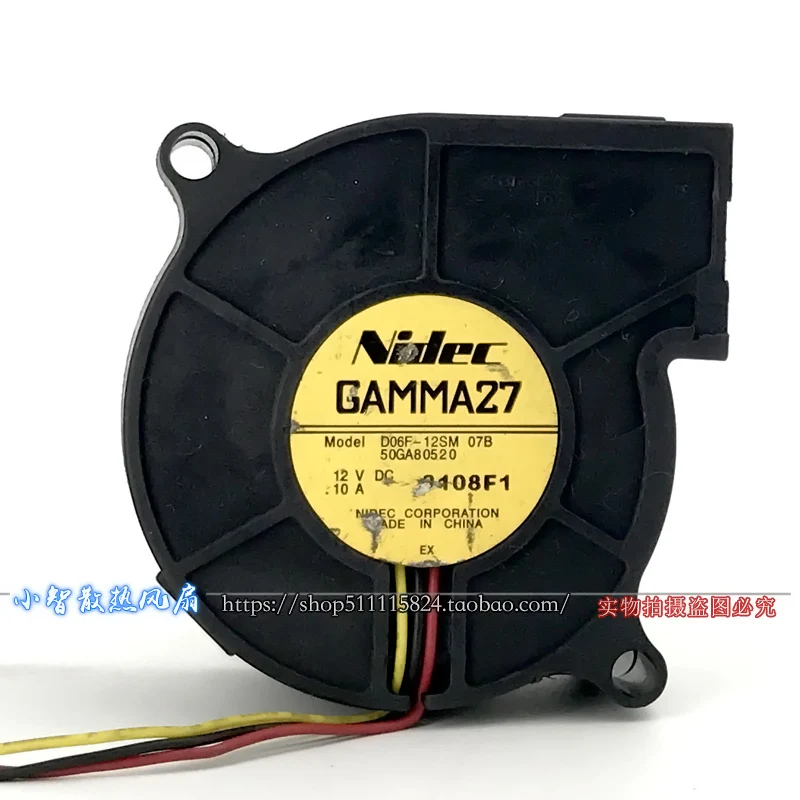 ORYGINALNY D06F-12SM 12V 0.10A 6025 60*60*25mm NOWY WENTYLATOR CHŁODZĄCY RADIATOR