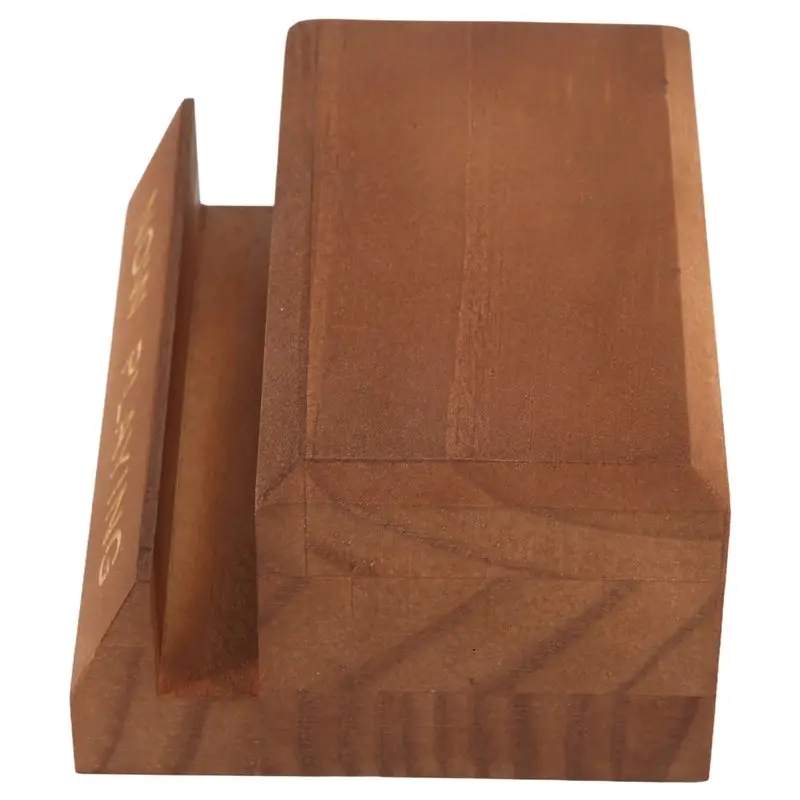 AA94-1 Piece Wooden Vinyl Record Holder Single CD Stand LP Display Shelf Display Stand