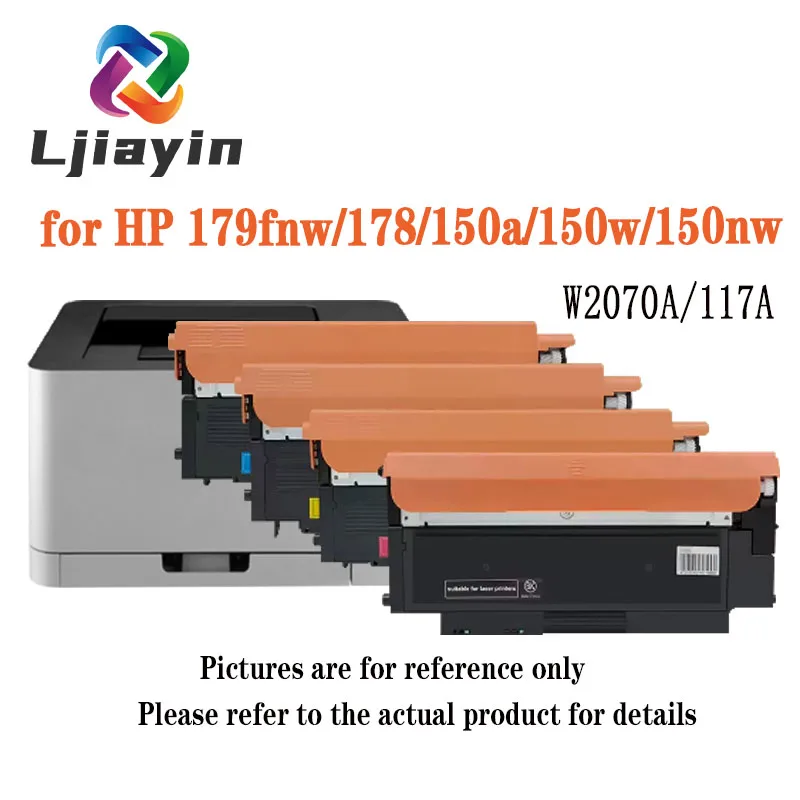 

EMEA Version W2070A/W2071A/W2072A/W2073A//117A Toner Cartridge for HP Color Laser MFP 179fnw/178/150a/150w/150nw