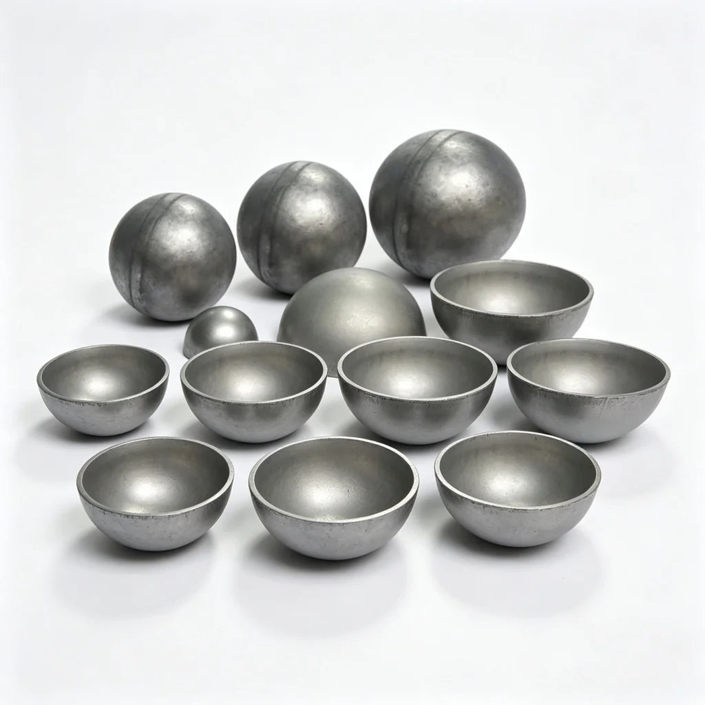 Hollow Die Cast Iron Decorative Spheres with 1mm Wall Thickness Outdoor Ornament Balls Industrial Architectural Design 30-250mm