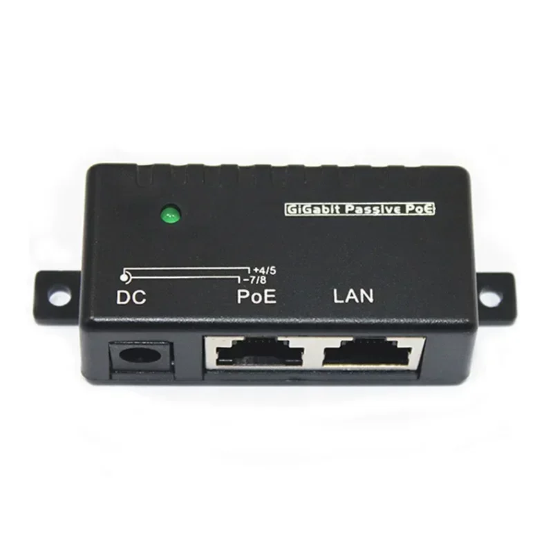 100Mbps 5V 12V 24V 48V/1A POE Power Splitter สําหรับกล้อง IP POE อะแดปเตอร์โมดูลอุปกรณ์เสริม