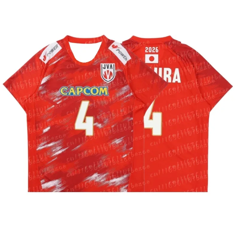 Sommerliches japanisches Volleyball-Shirt Nr. 12 Kurzarm-T-Shirt mit 3D-gedrucktem Muster für Volleyball-Fans, schnelles Familien-T-Shirt, lässiges Oberteil – Detail 9
