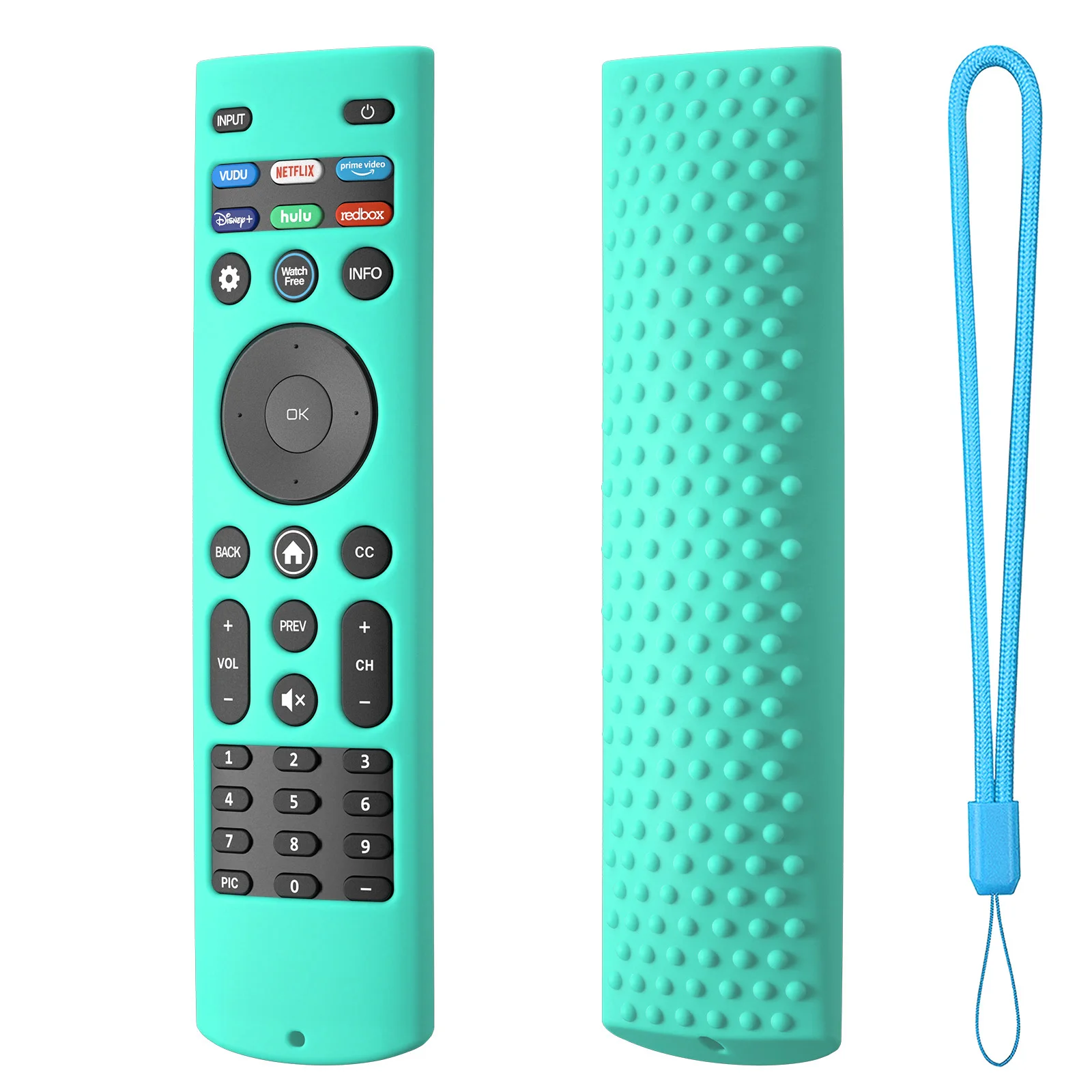 

TV Remote Covers For Vizio XRT140 Remote Silicone Soft Protective Case Shockproof Sleeve Shell For Smart TV Remote Controller