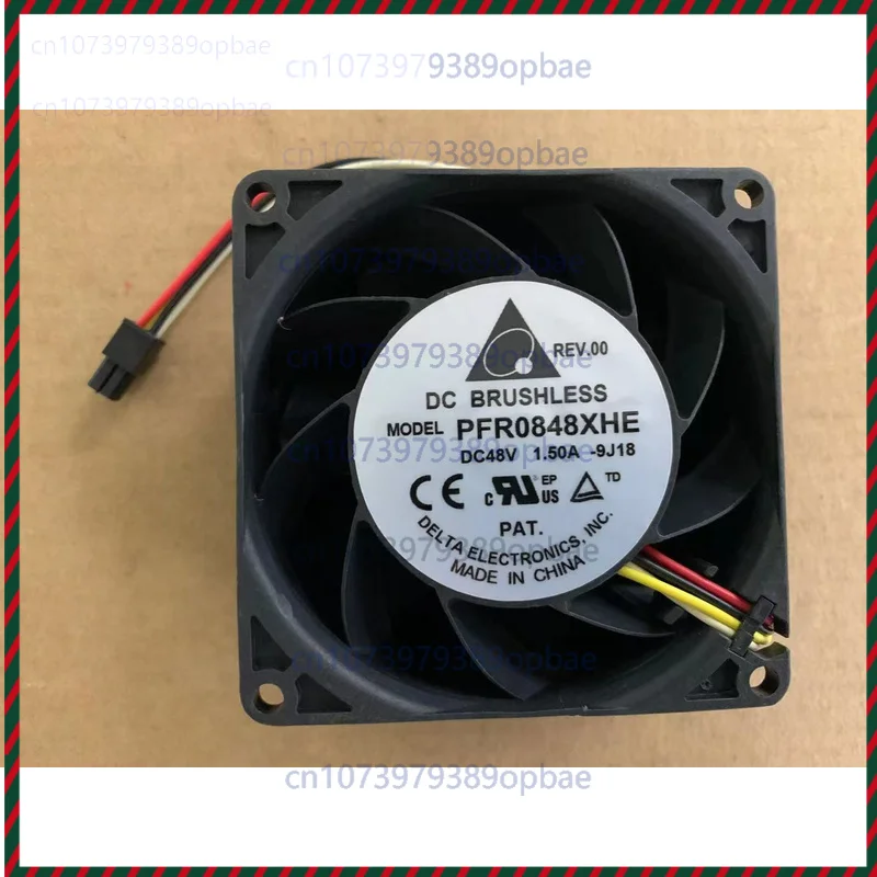 

for Delta 8038 PFR0848XHE -9J18 DC48V 1.50A 4-wire high air volume cooling fan