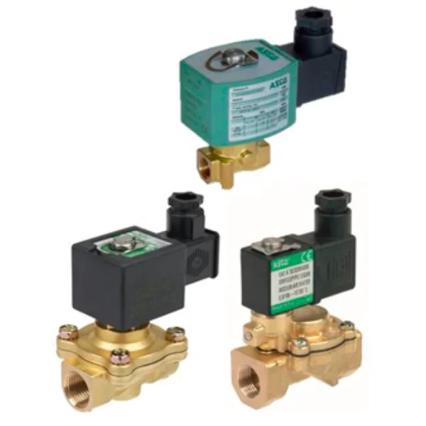 Many stock Solenoid Valves 3 Way 3/2 - 4 Way: 5/2, 5/3 solenoid valve 24v for ASCO