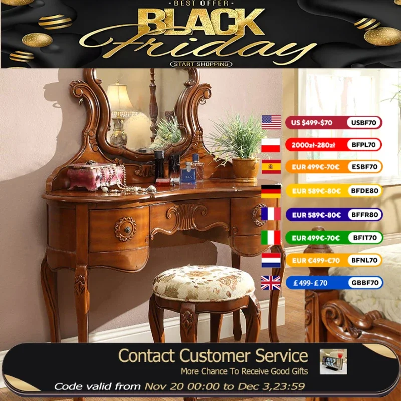 

Коричневый туалетный столик для хранения, эстетический полный набор, роскошный комод для макияжа, спальни, экономия места, красота Schmink Tisch, мебель для дома